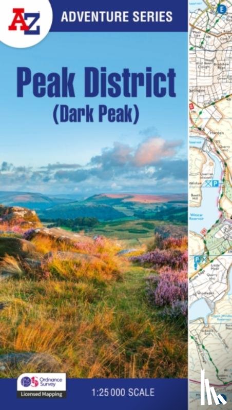 A-Z Maps - Peak District (Dark Peak)