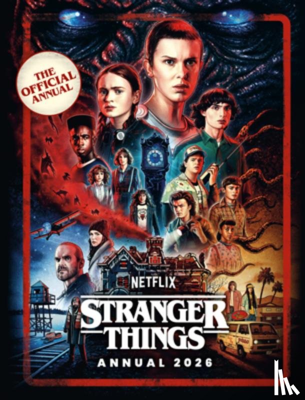 Mackenzie, Malcolm, Netflix - Stranger Things Annual 2026
