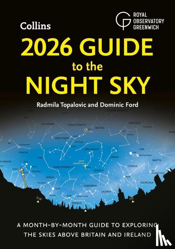 Topalovic, Radmila, Ford, Dominic, Royal Observatory Greenwich, Collins Astronomy - 2026 Guide to the Night Sky