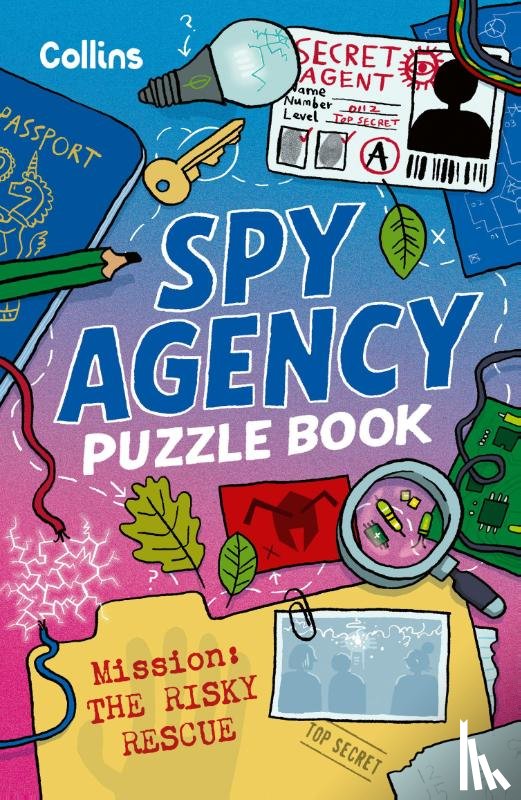 Collins Kids - Spy Agency Puzzle Book – The Risky Rescue