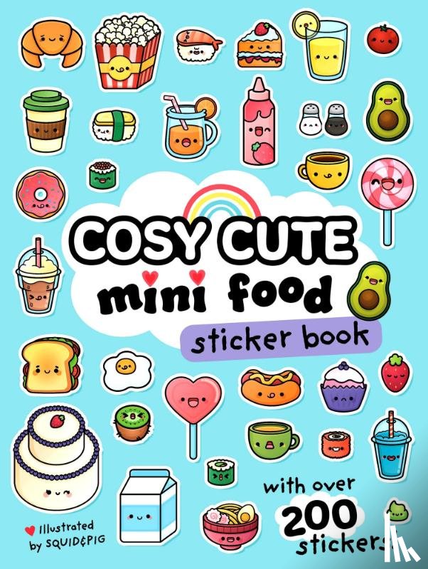 Cosy Cute, Farshore - Cosy Cute Mini Food Sticker book