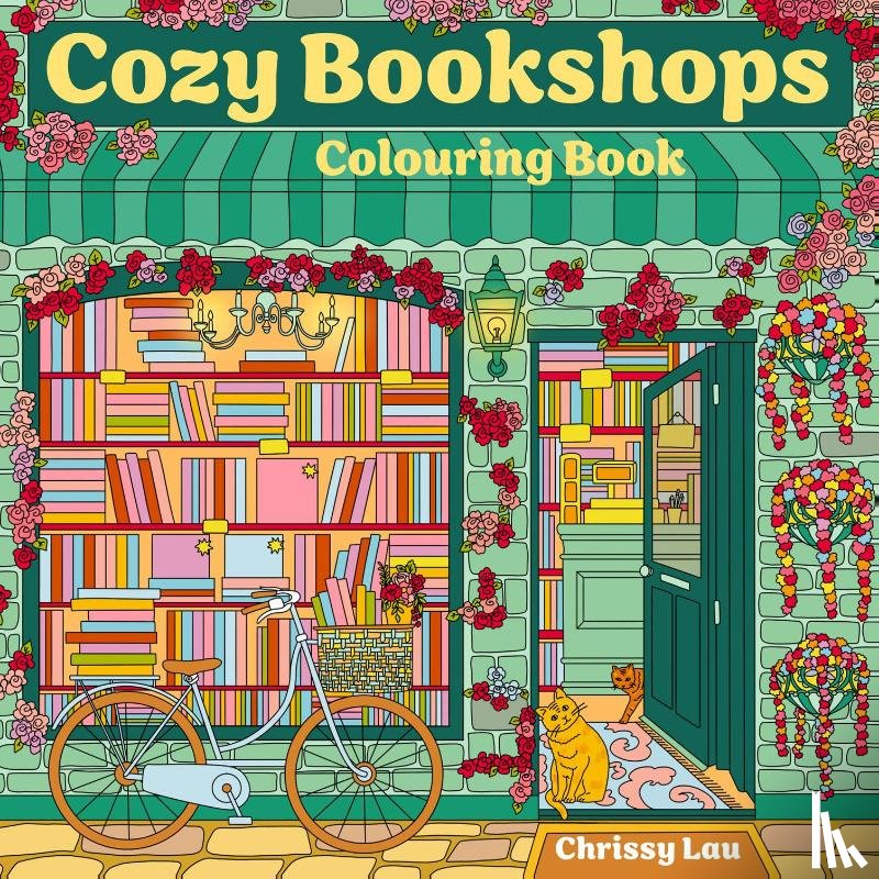  - Cozy Bookshops: Colouring Book
