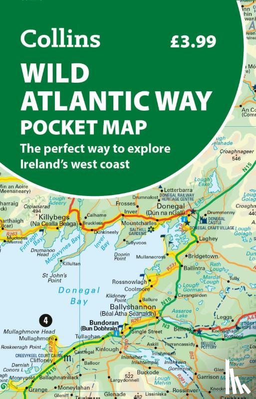 Collins Maps - Wild Atlantic Way Pocket Map