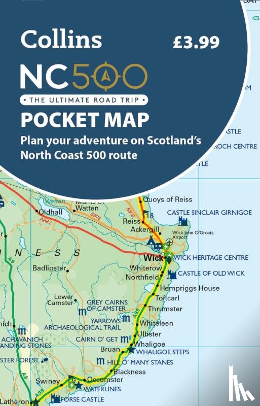 Collins Maps - NC500 Pocket Map