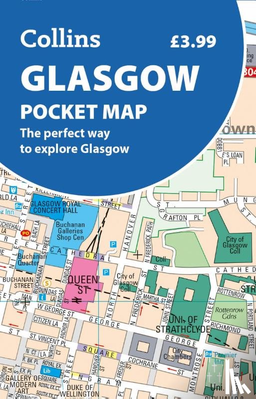 Collins Maps - Glasgow Pocket Map