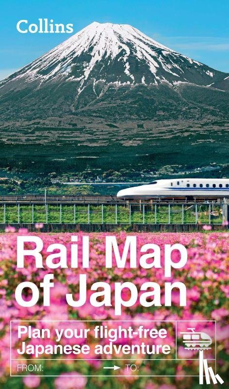 Collins Maps - Collins Rail Map of Japan