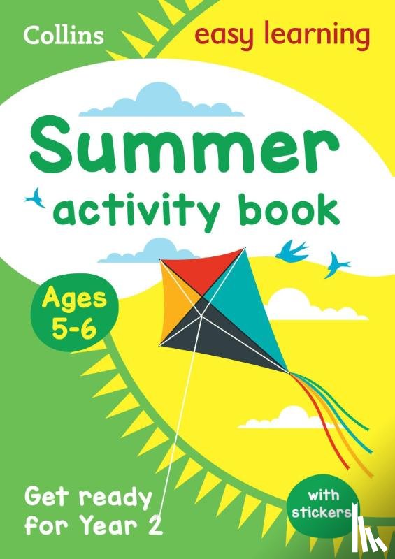 Collins Easy Learning - Year 1 to Year 2 Summer Activity Book with stickers