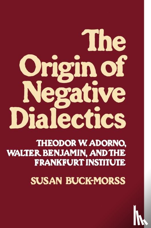 Buck-Morss, Susan - Origin of Negative Dialectics