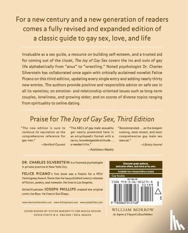 Silverstein, Charles PhD., Picano, Felice - Joy Of Gay Sex Revised