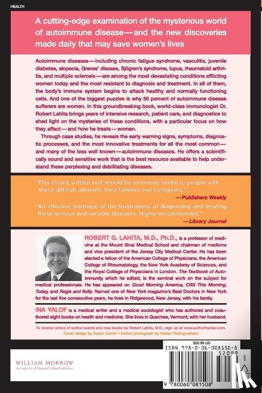 Lahita, Robert MD. - Women And Autoimmune Disease
