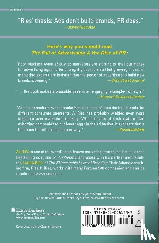 Ries, Al, Ries, Laura - The Fall of Advertising and the Rise of PR