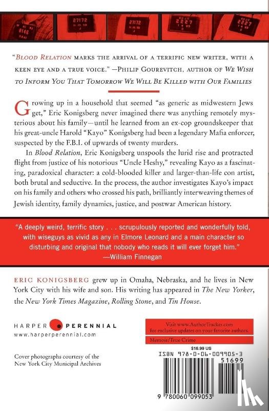 Konigsberg, Eric - Blood Relation