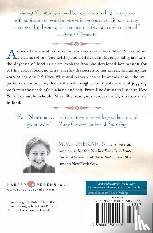 Sheraton, Mimi - Eating My Words