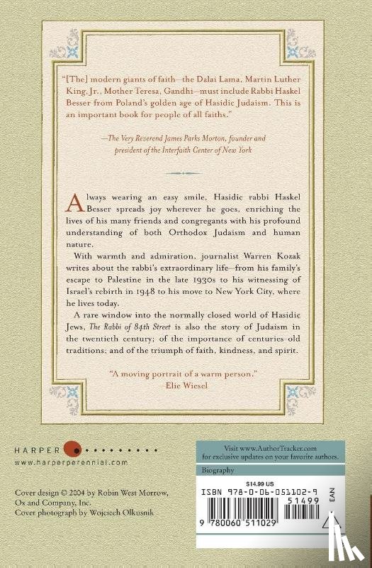 Kozak, Warren - The Rabbi of 84th Street