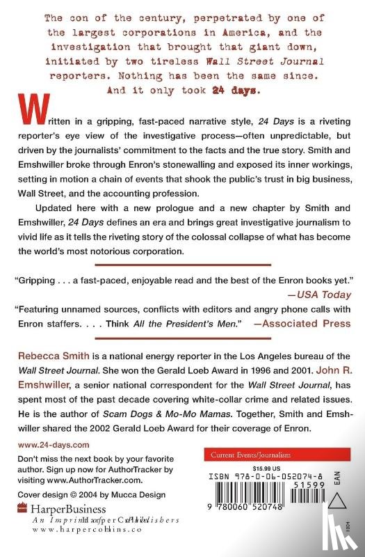 Smith, Rebecca, Emshwiller, John R. - 24 Days