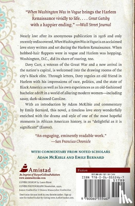 Williams, Edward Christopher - When Washington Was in Vogue