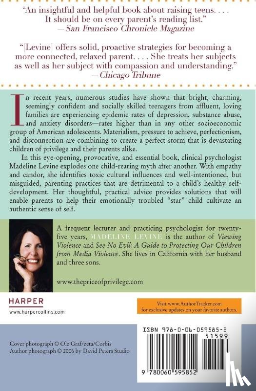 Levine, Madeline - The Price of Privilege
