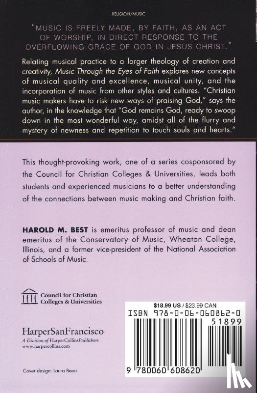 Best, Harold - Music Through the Eyes of Faith