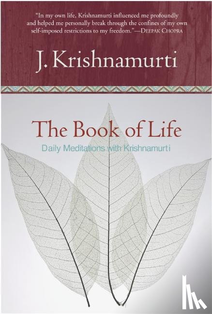 Krishnamurti, Jiddu - The Book of Life