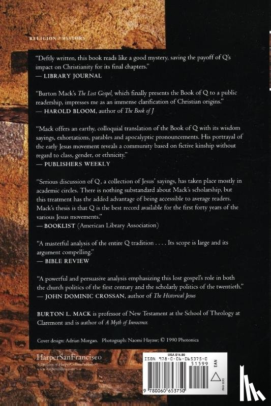 Mack, Burton - Lost Gospel