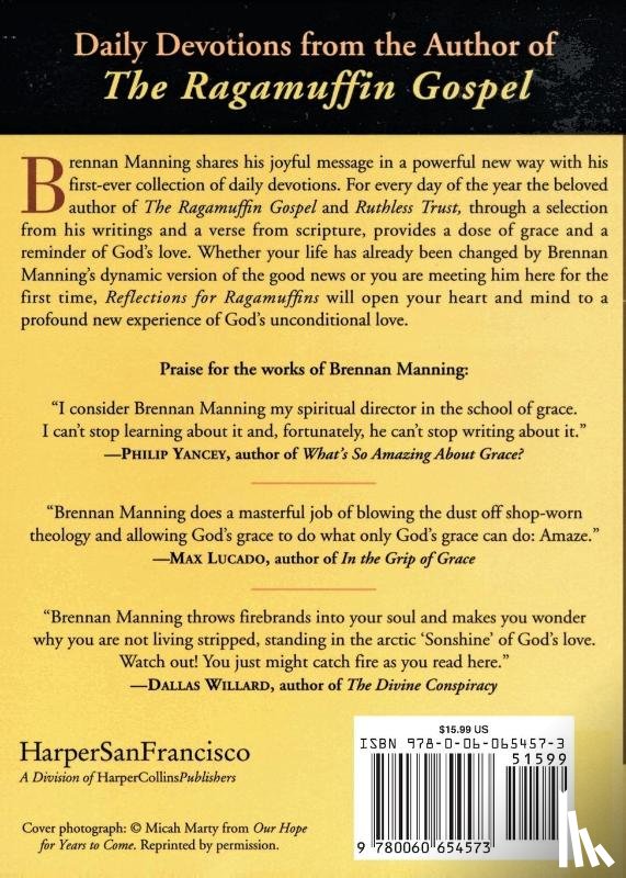 Manning, Brennan - Reflections for Ragamuffins