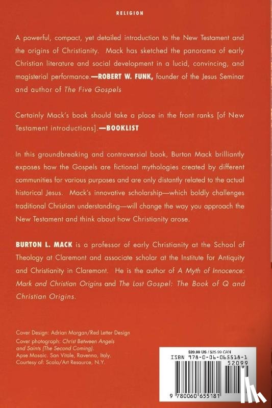 Burton, Mack L - Who Wrote the New Testament?: The Making of the Christian Myth