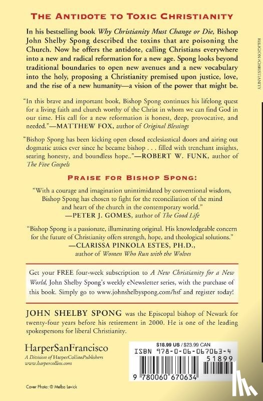 Spong, John Shelby - A New Christianity for a New World