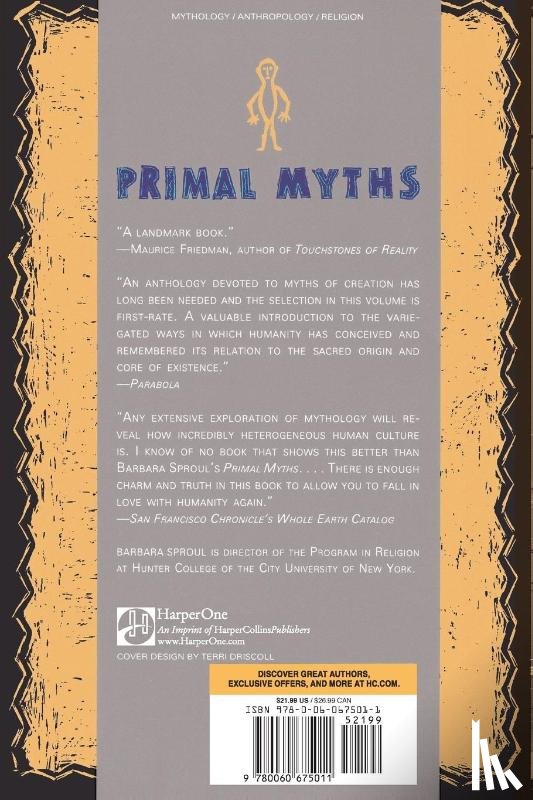 Sproul, Barbara C - Primal Myths