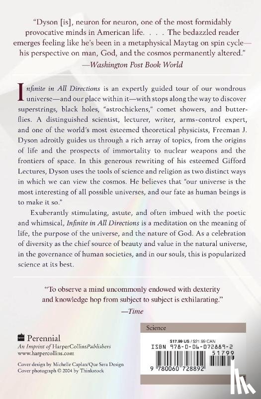 Dyson, Freeman J. - Infinite in All Directions
