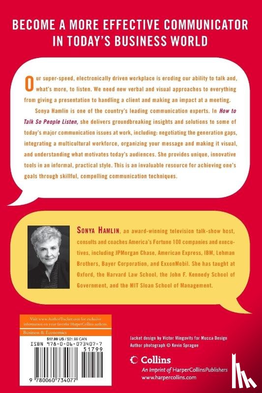 Hamlin, Sonya - How to Talk So People Listen