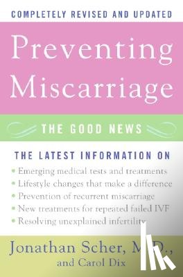 Scher, Jonathan, Dix, Carol - Preventing Miscarriage
