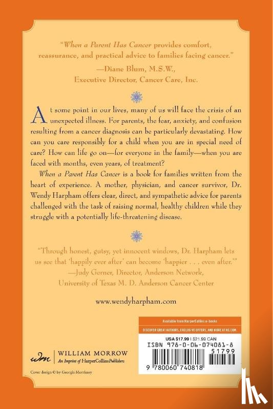 Harpham, Wendy Schlessel - When A Parent Has Cancer