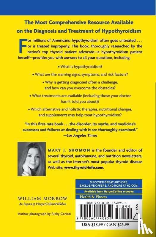 Shomon, Mary J - Living Well with Hypothyroidism