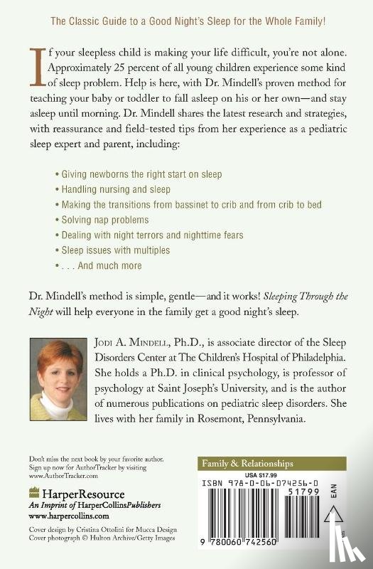 Mindell, Jodi A. - Sleeping Through the Night, Revised Edition