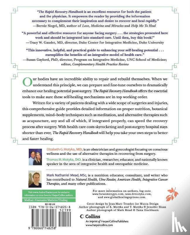 Motyka Elizabeth, Motyka, Thomas - The Rapid Recovery Handbook