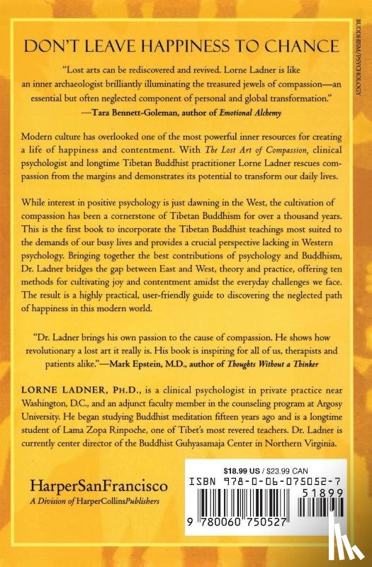 Ladner, Lorne PhD. - The Lost Art of Compassion