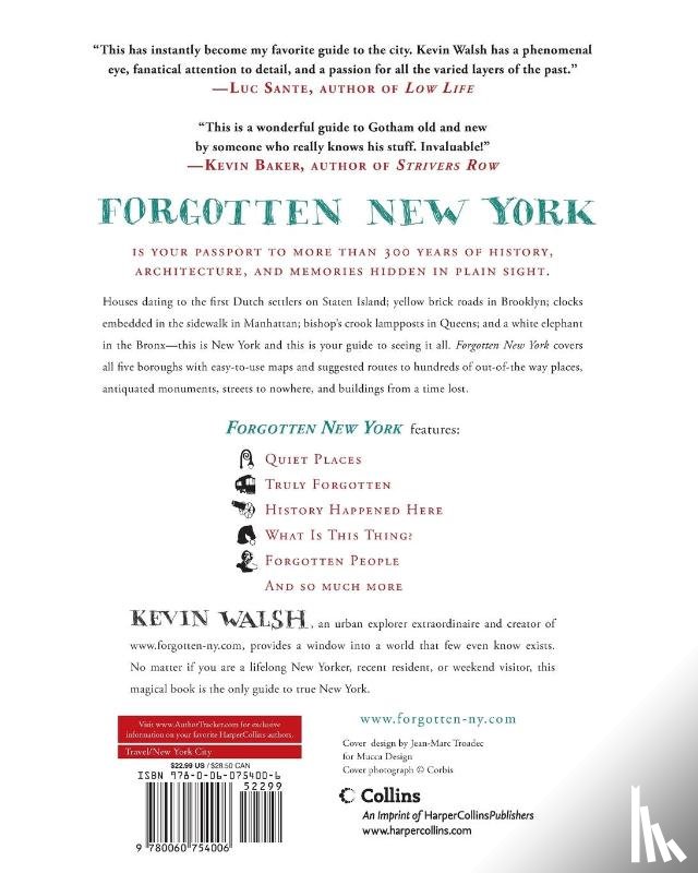 Walsh, Kevin - Forgotten New York
