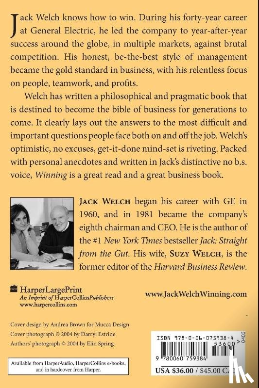 Welch, Jack - Winning LP