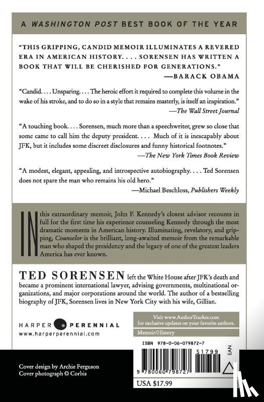 Sorensen, Ted - Counselor