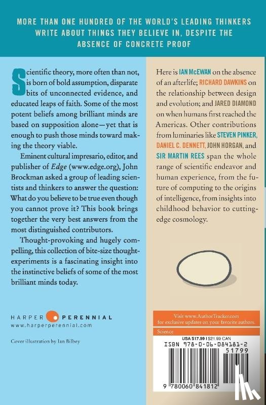 Brockman, John - What We Believe but Cannot Prove