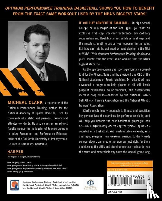 Clark, Micheal - Optimum Performance Training: Basketball