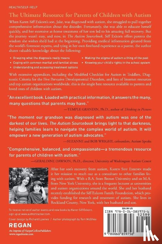 Exkorn, Karen Siff - The Autism Sourcebook
