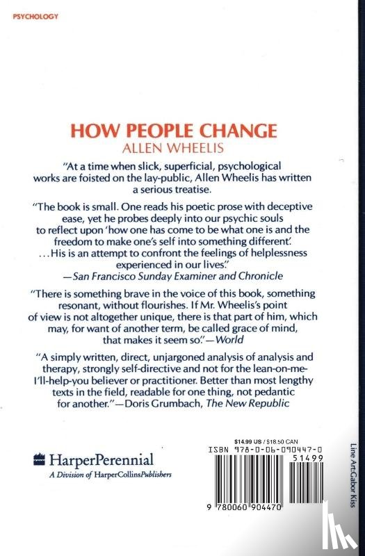 Wheelis, Allen - How People Change