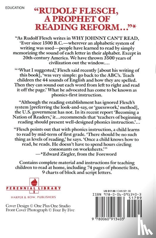Flesch, R - Why Johnny Can't Read