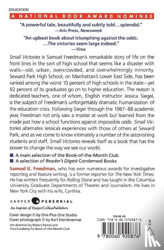Freedman, Samuel G - Small Victories