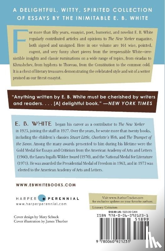 White, E. B. - Writings from the "New Yorker", 1920s-70s