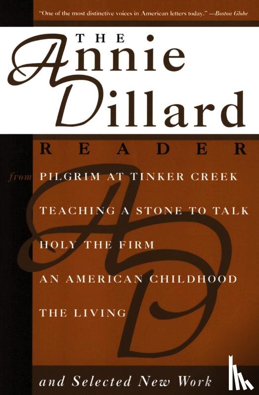 Dillard, Annie - The Annie Dillard Reader