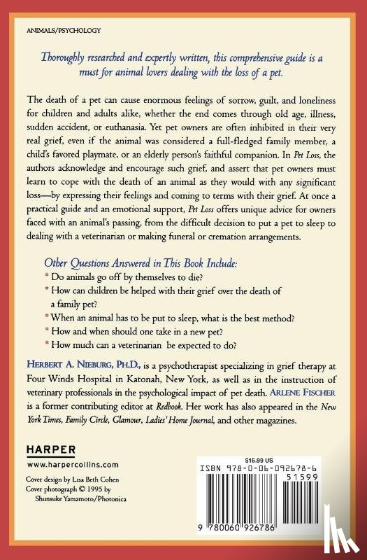 Fishcer, A, Nieburg, Herbert - Pet Loss