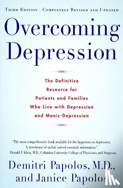 Papolos, Demitri - Overcoming Depression, 3rd edition