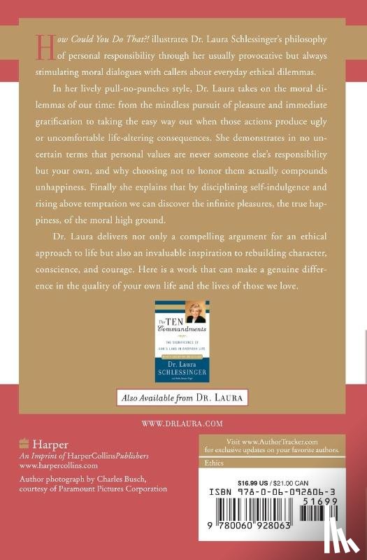 Schlessinger, Laura - How could you do that ?